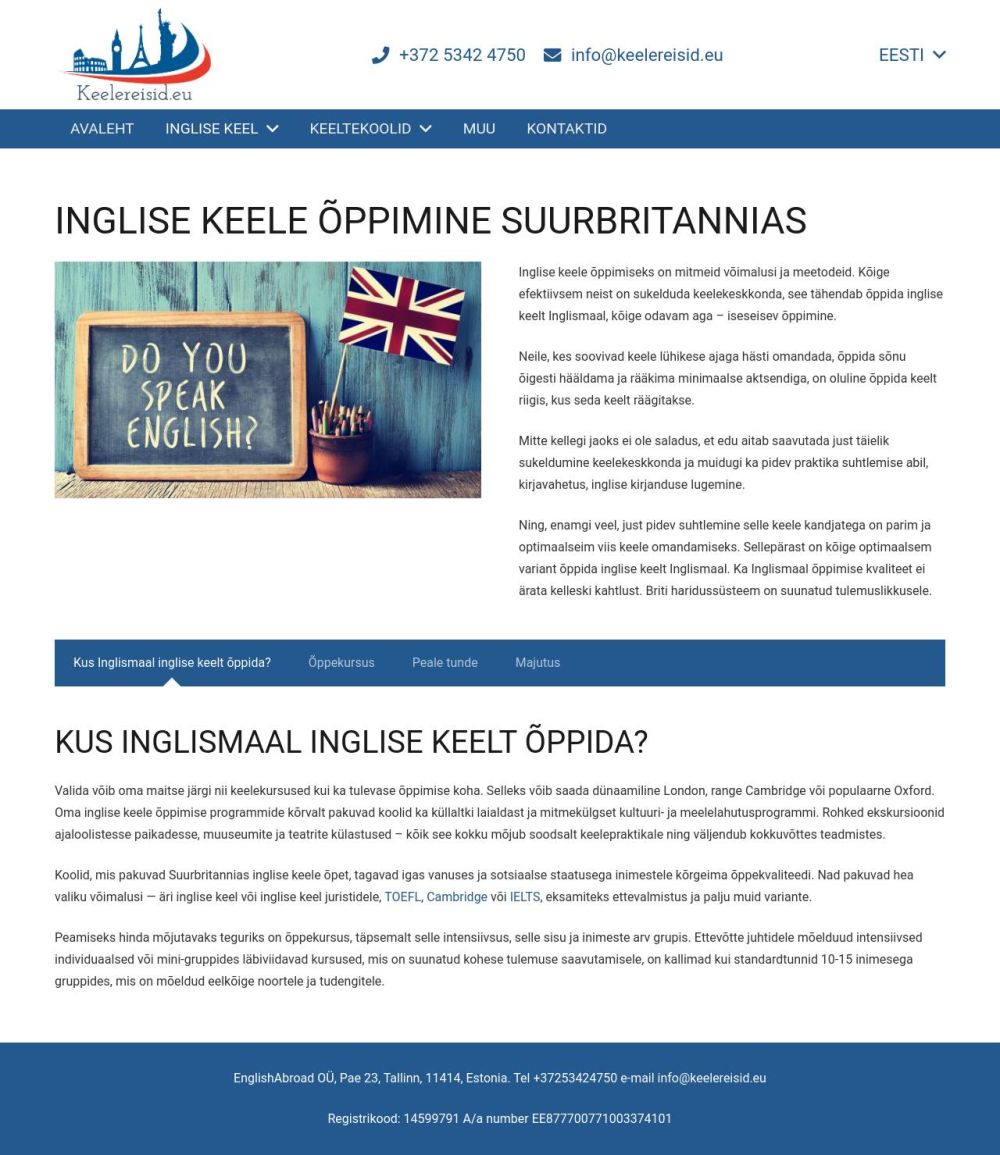Keelereisid screenshot #1