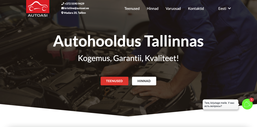 Kristiineautoasi screenshot #1