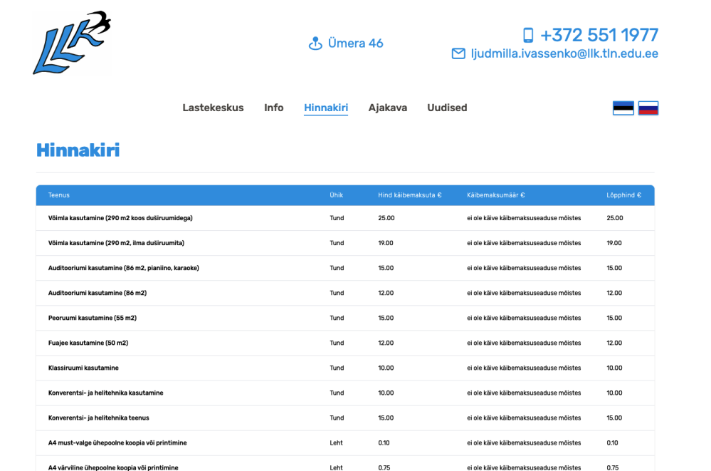 Lasnamäe Lastekeskus screenshot #3