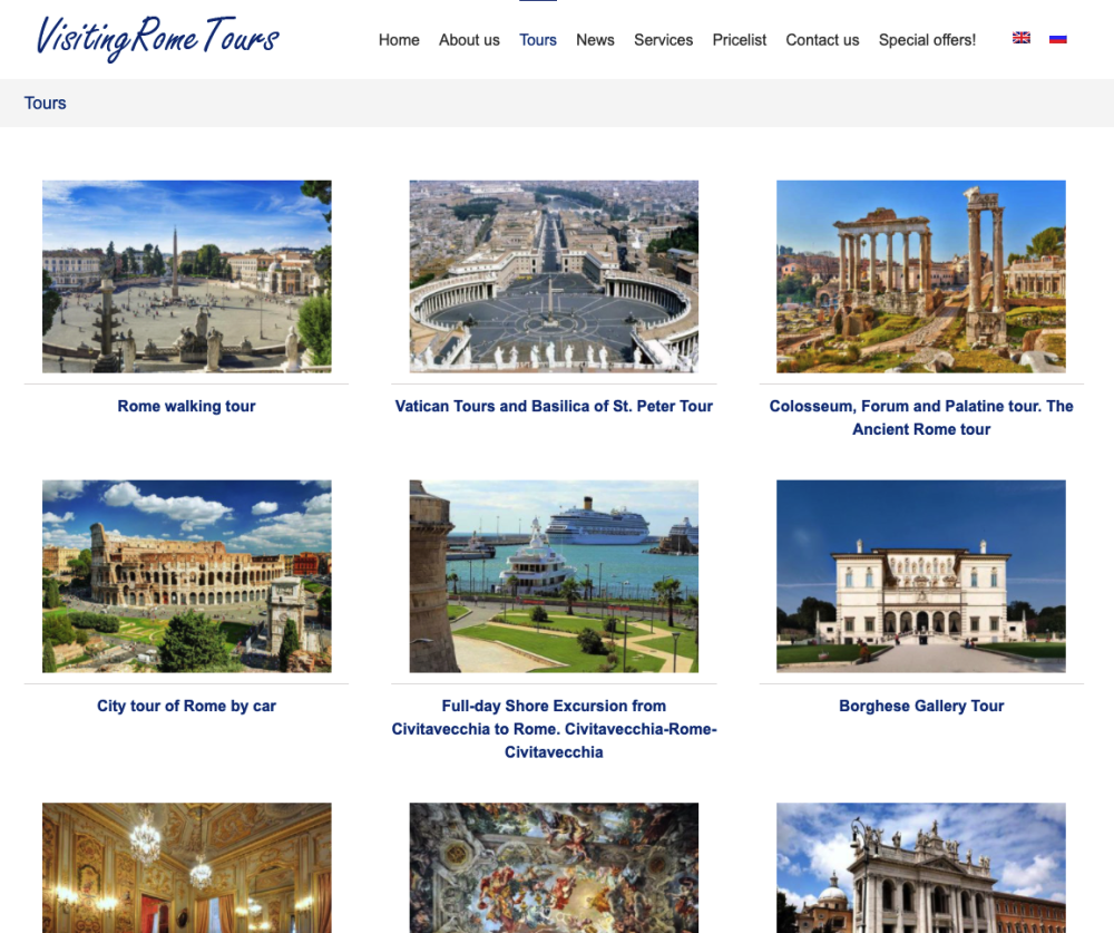 Visiting Rome Tours screenshot #1