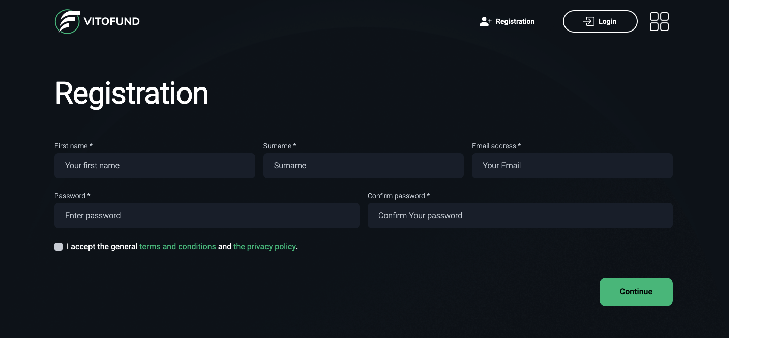 Vitofund screenshot #2