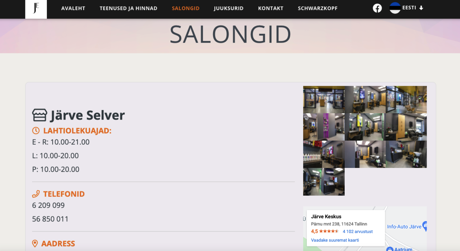 Juuksurexpress screenshot #6