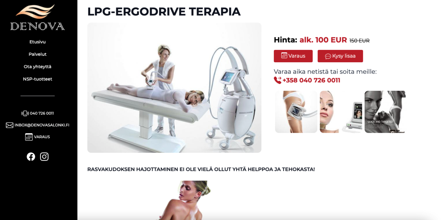 Denovasalonki screenshot #3