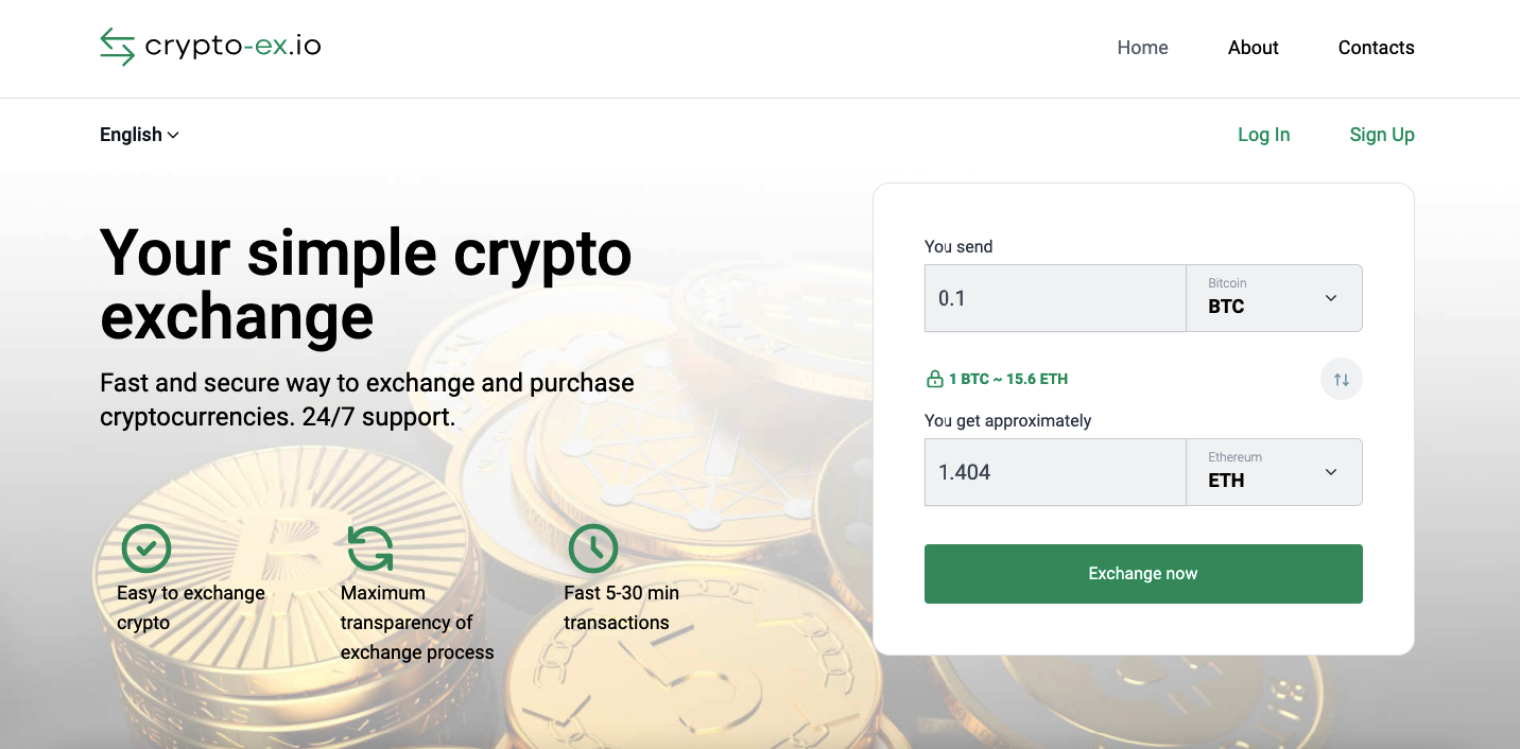 Crypto-ex screenshot #1