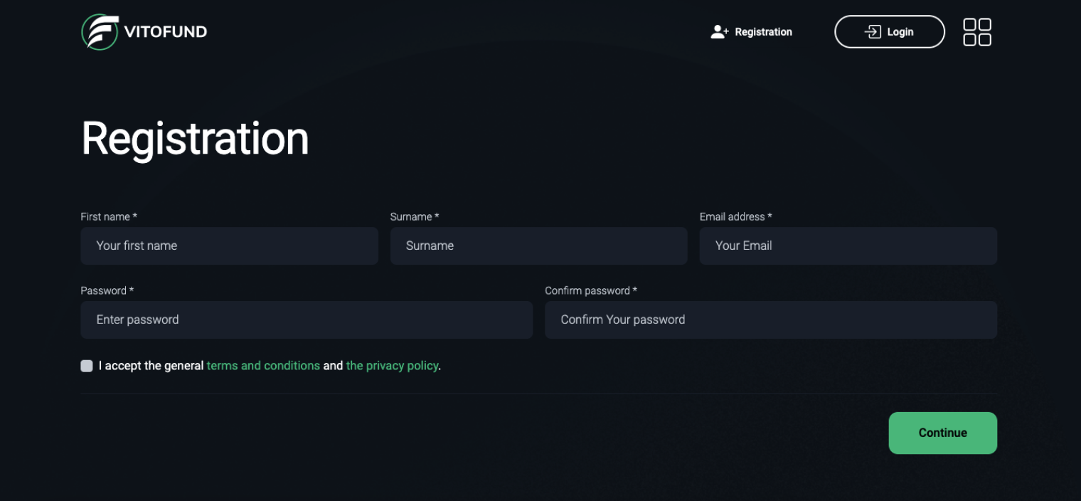 Vitofund screenshot #2