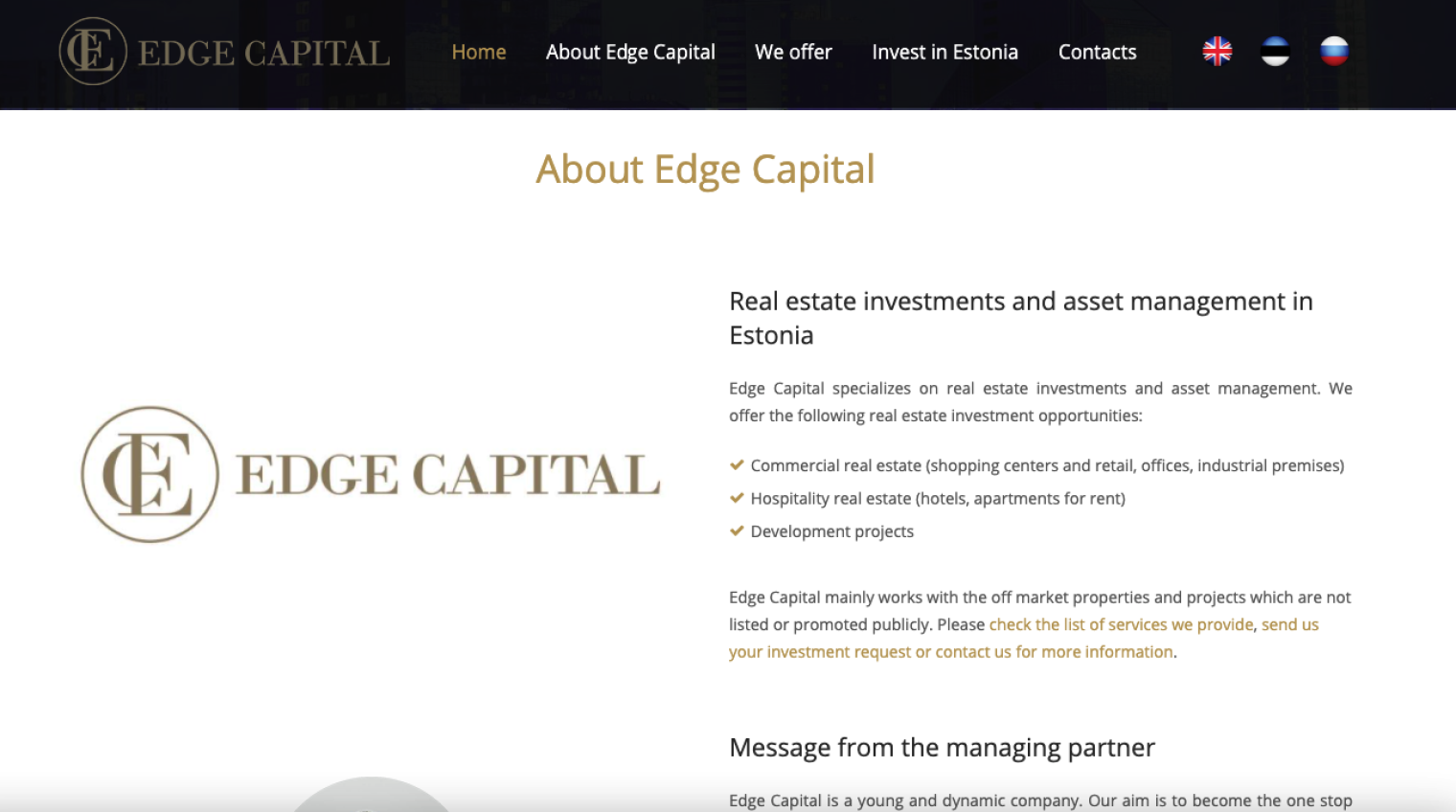 Edge Capital screenshot #2