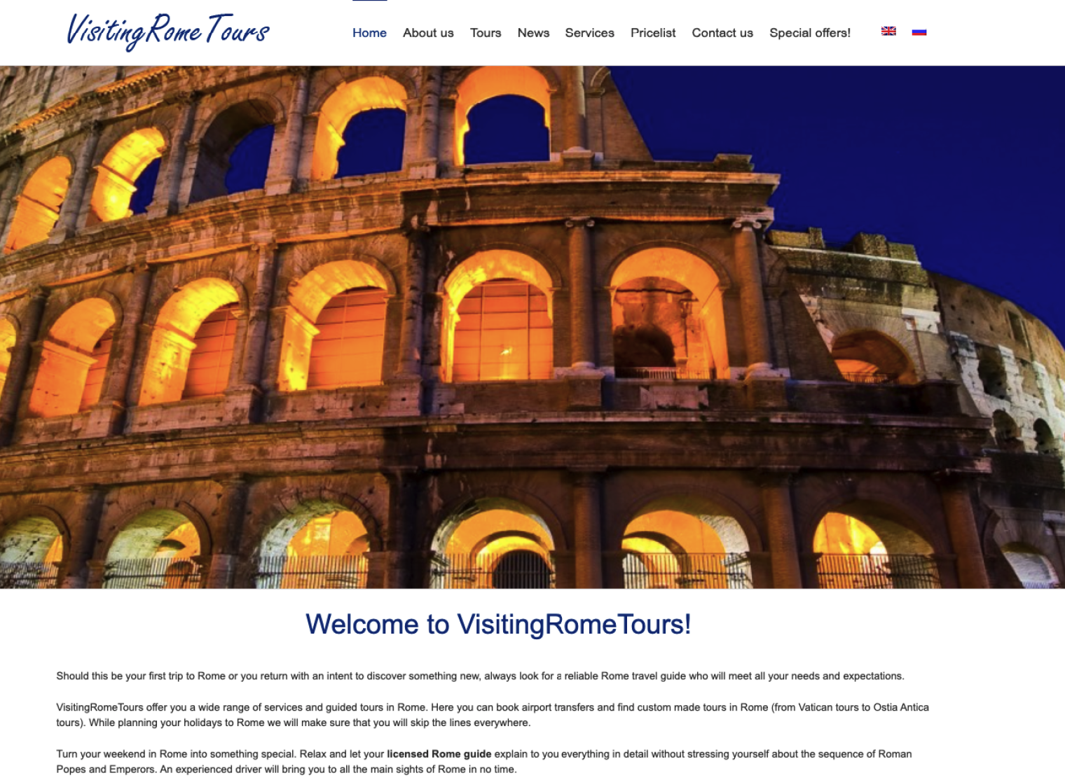 Visiting Rome Tours screenshot #2