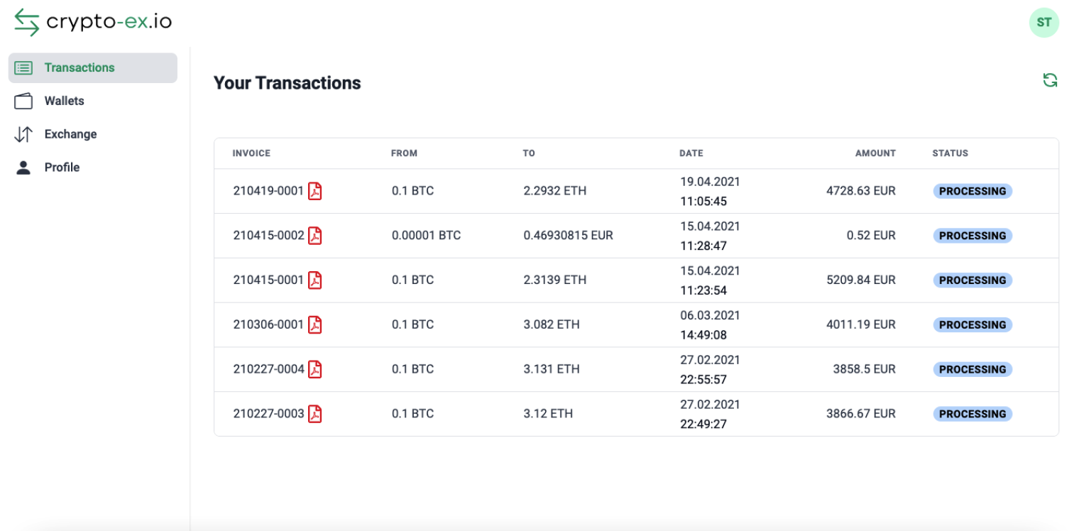 Crypto-ex screenshot #4