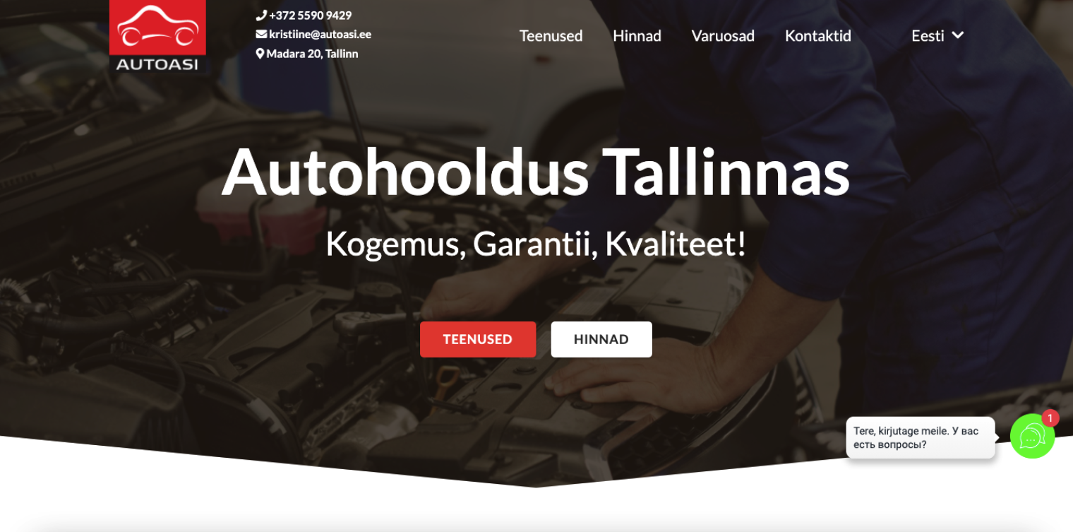 Kristiineautoasi screenshot #1