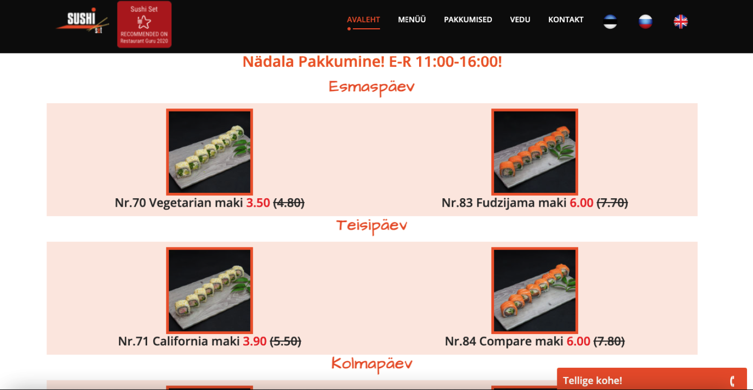 Sushi Set screenshot #2