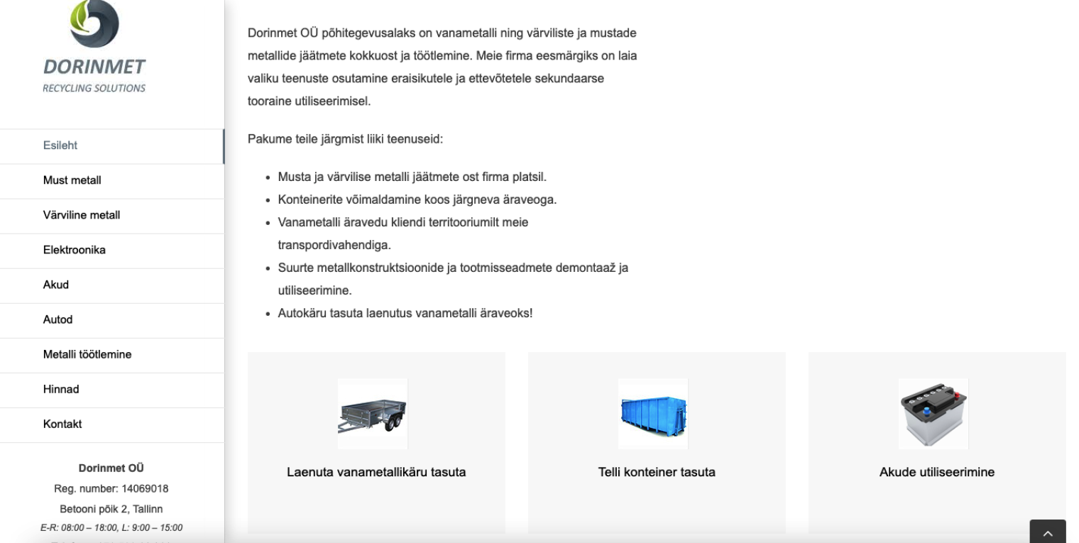 Dorinmet screenshot #2