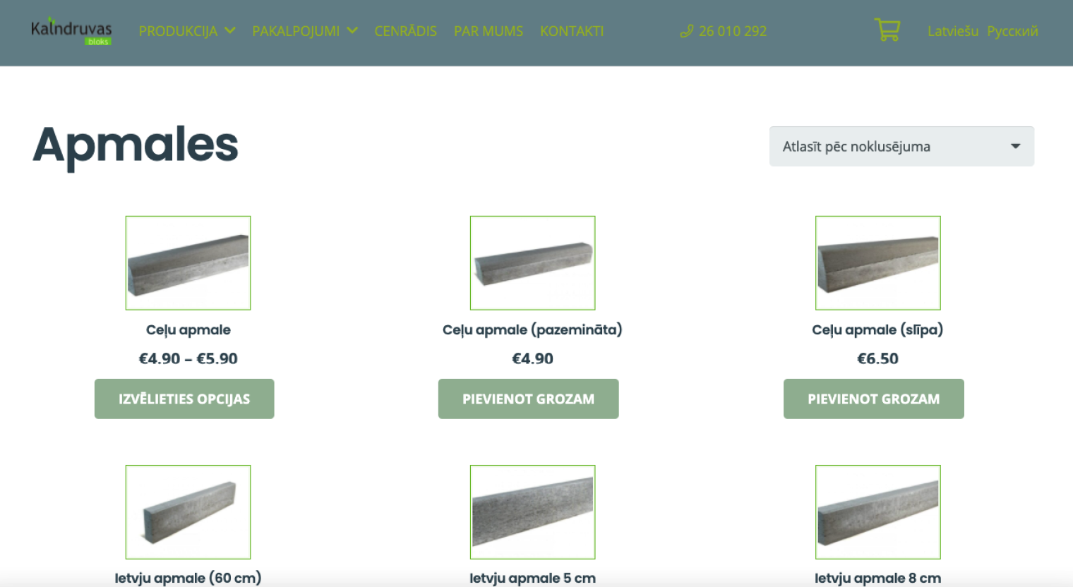 Kalndruvas screenshot #1