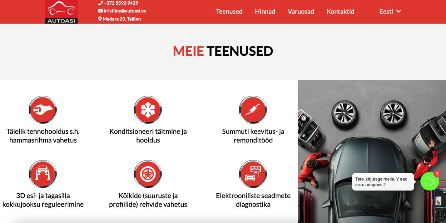 Kristiineautoasi screenshot #2