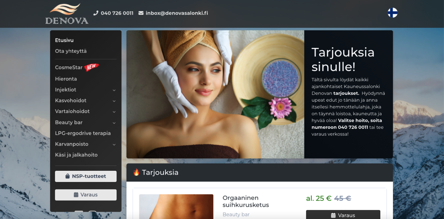 Denovasalonki screenshot #1